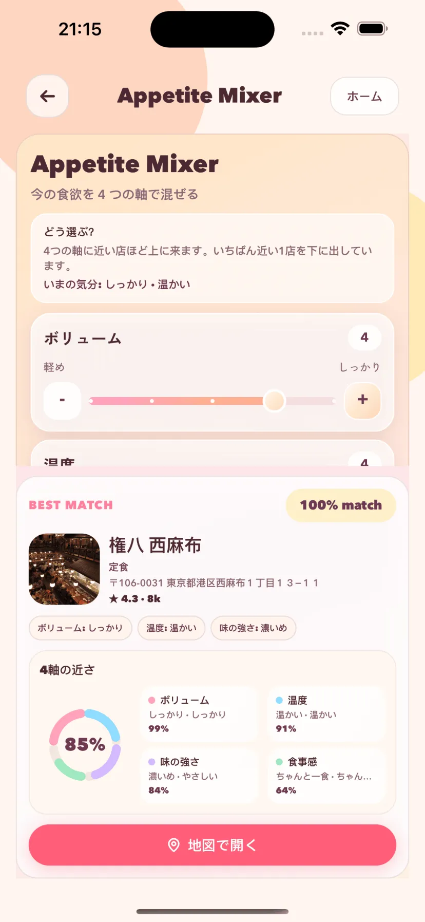 食欲ミキサー